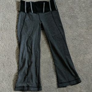 Lululemon Gray Crops